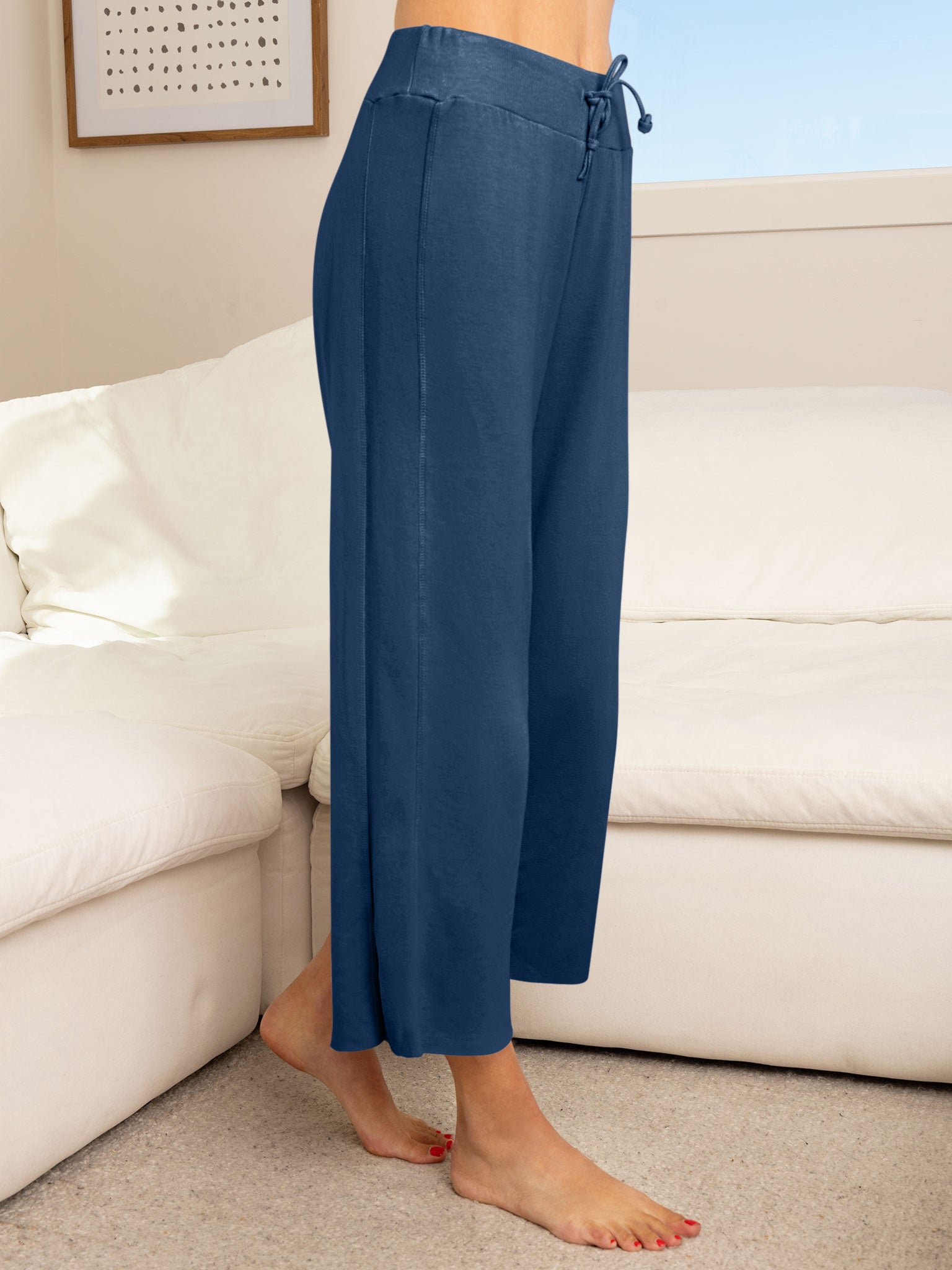 Lush Fleece Cropped Pant