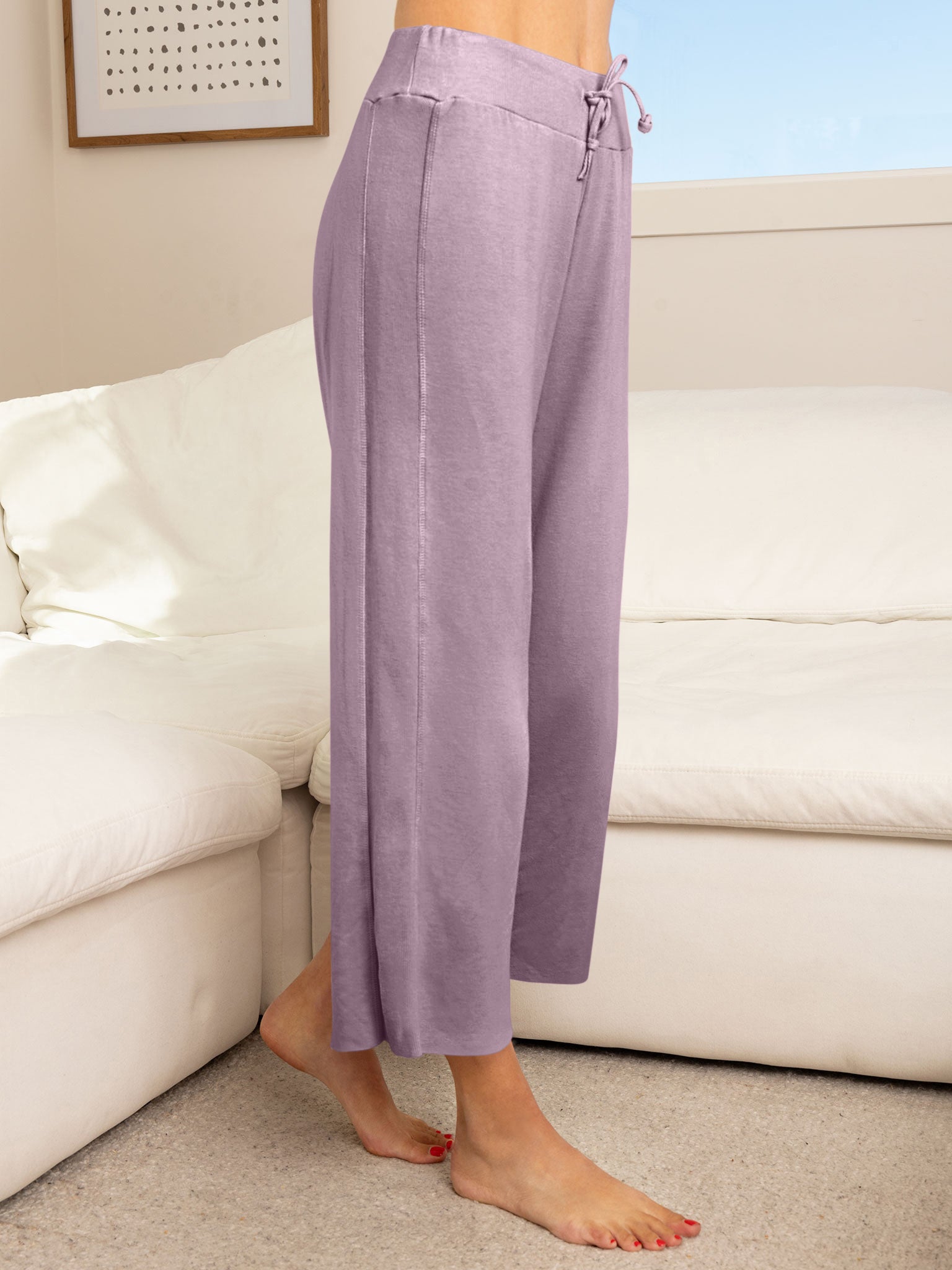 Lush Fleece Cropped Pant