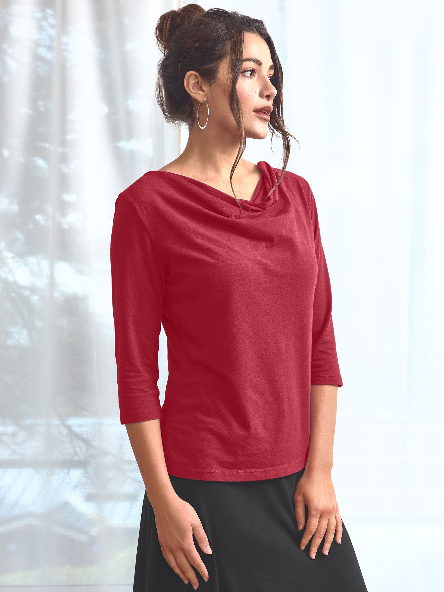 Graceful Neck Top