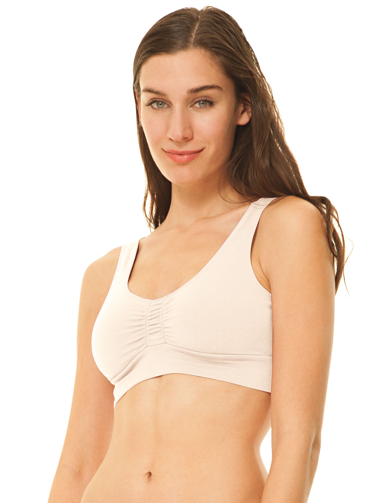 Buy Slim Strap Padded Bra Body Shaped Pad Removable at Best Price in  Bangladesh