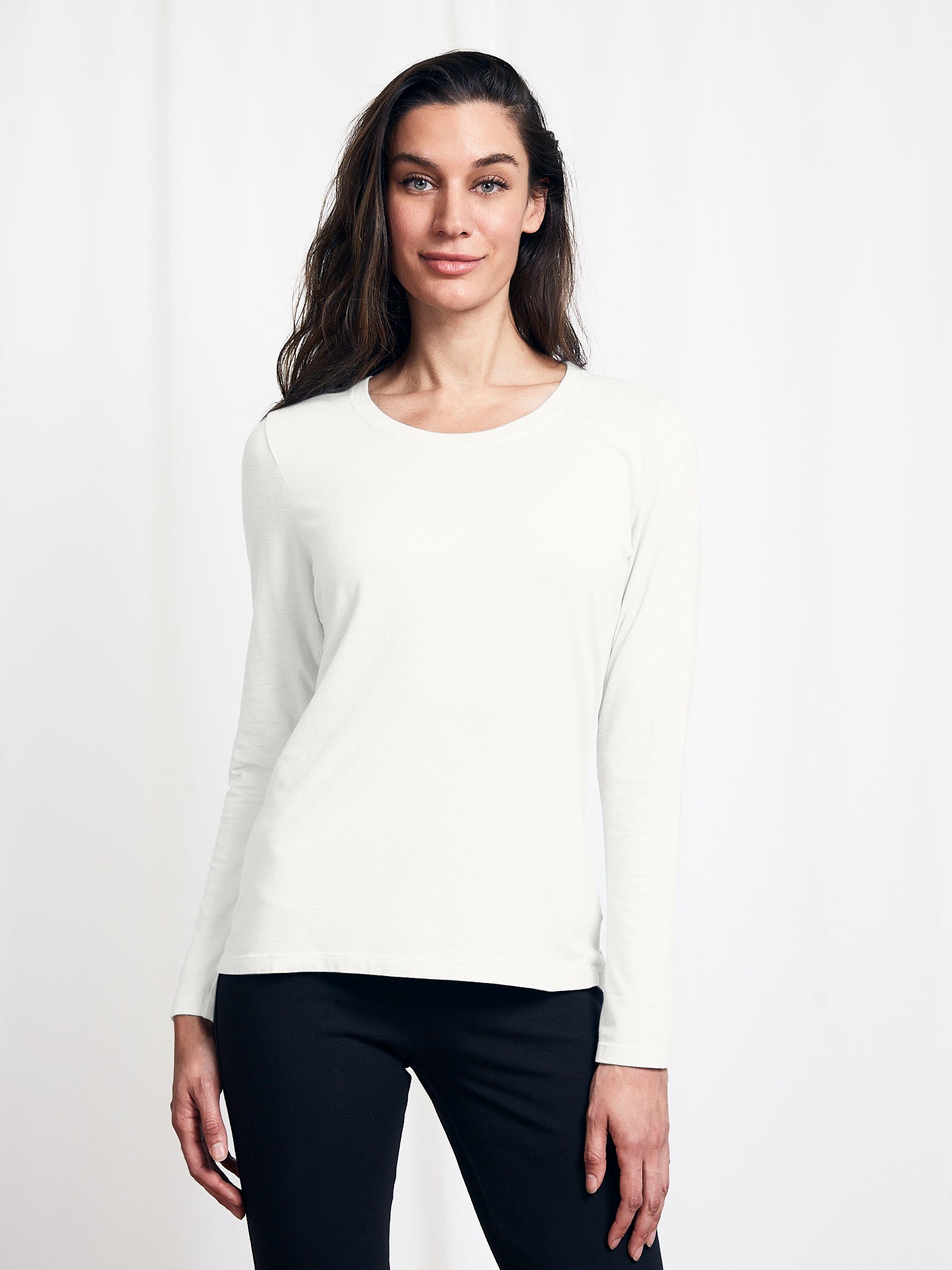 Slub Long Sleeve Tee