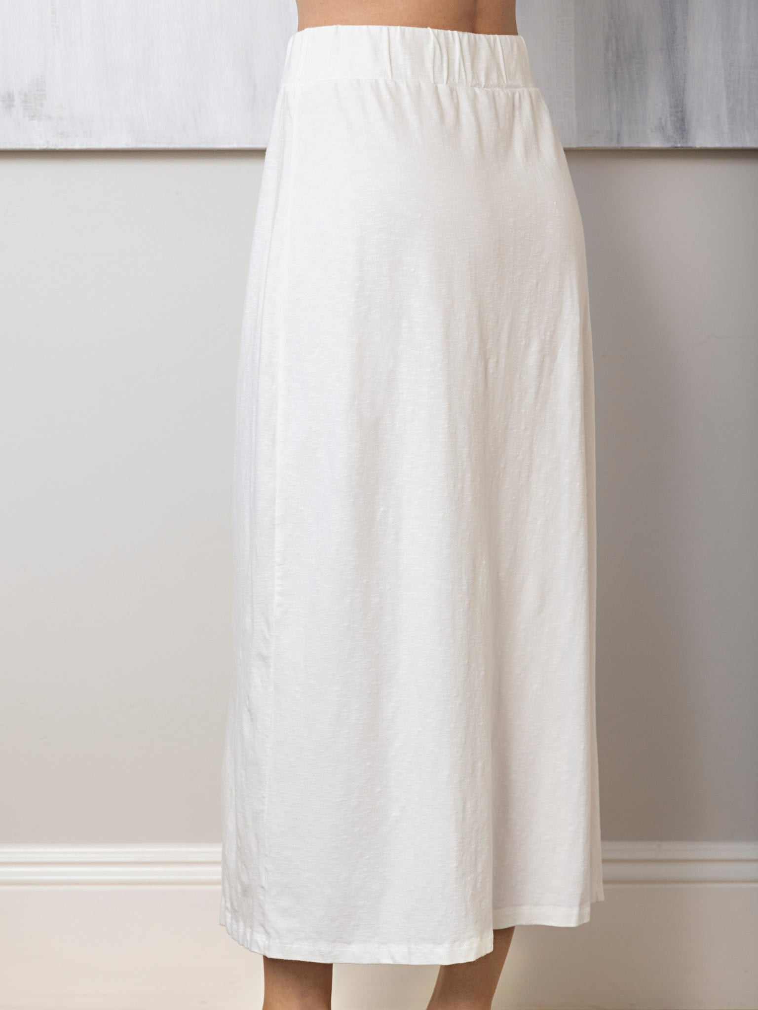 Seamed Ankle Skirt