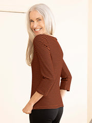 Sweater Stripe Boatneck