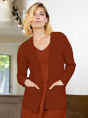Sweater Stripe Jacket