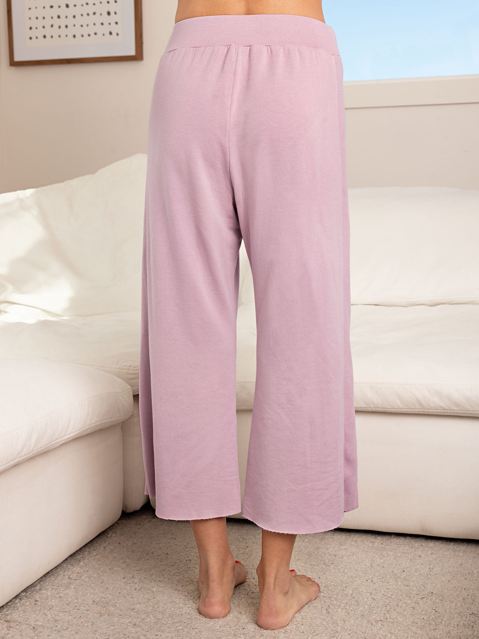 Lush Fleece Cropped Pant