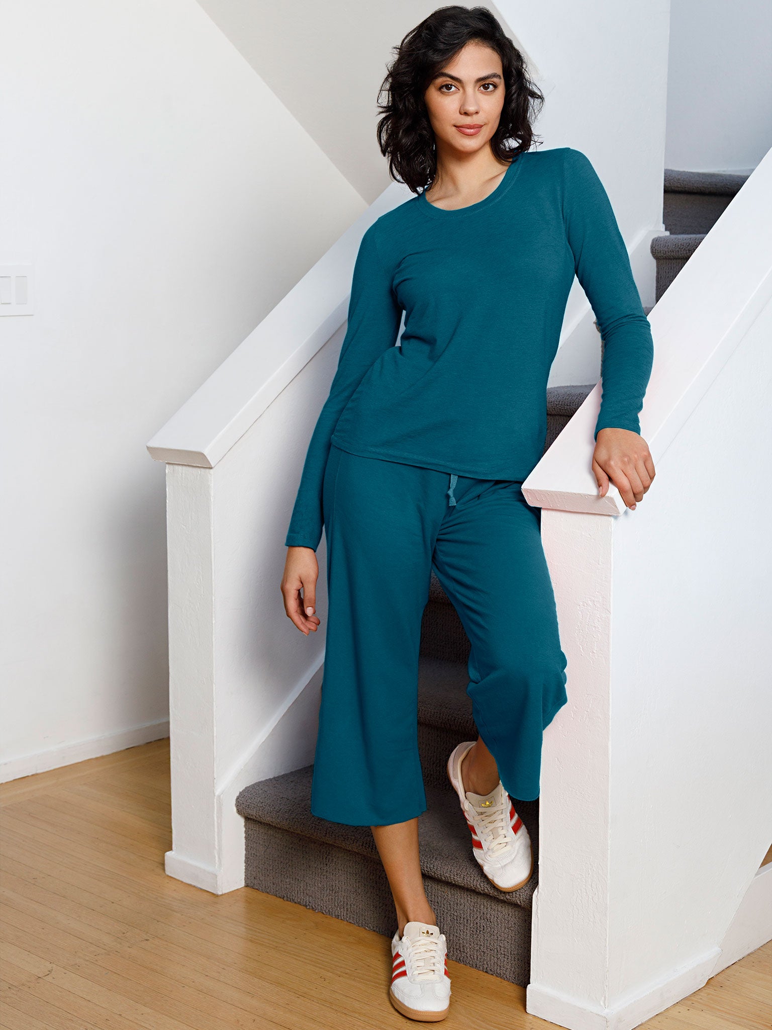 Slub Long Sleeve Tee