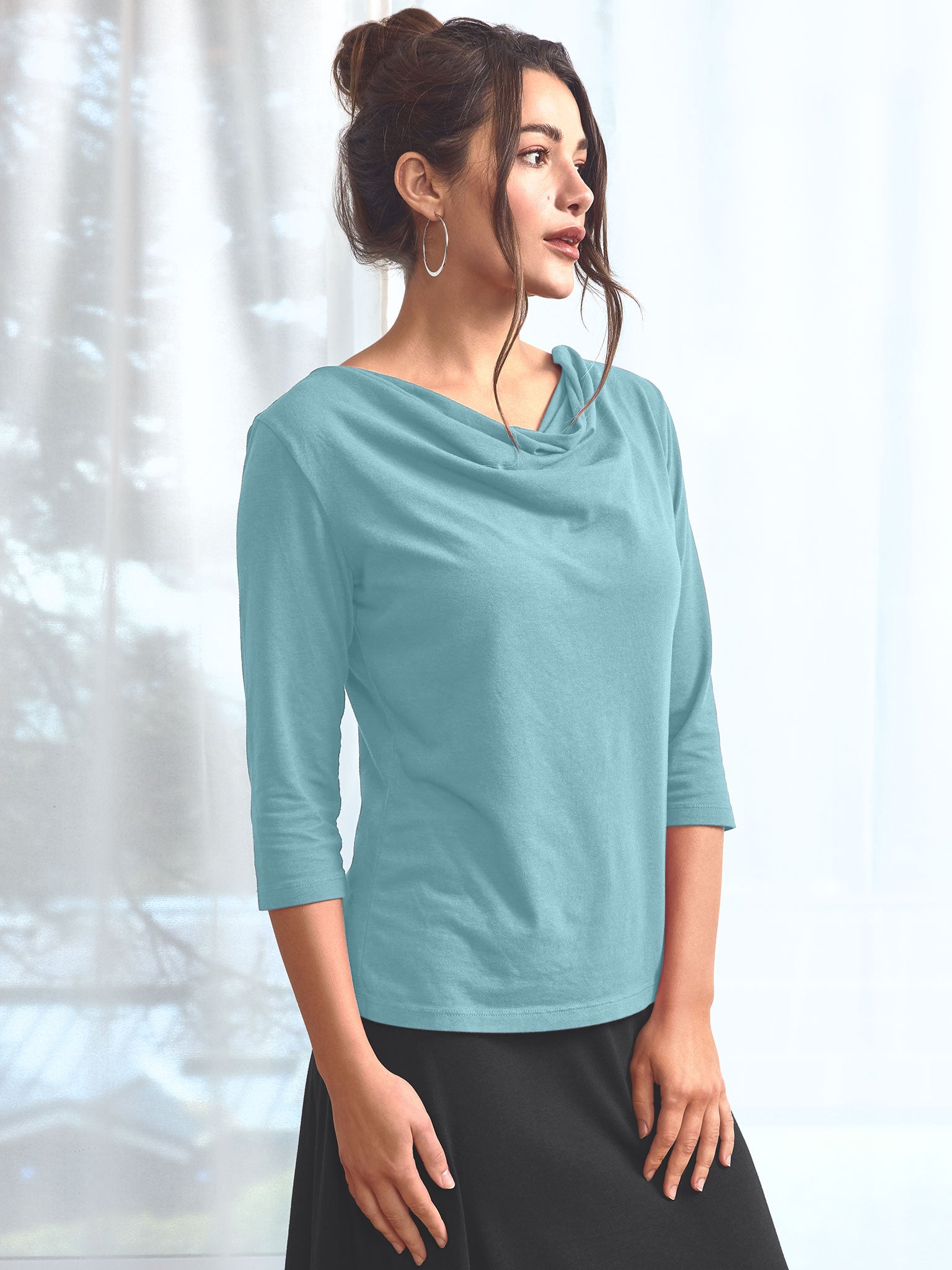 Graceful Neck Top