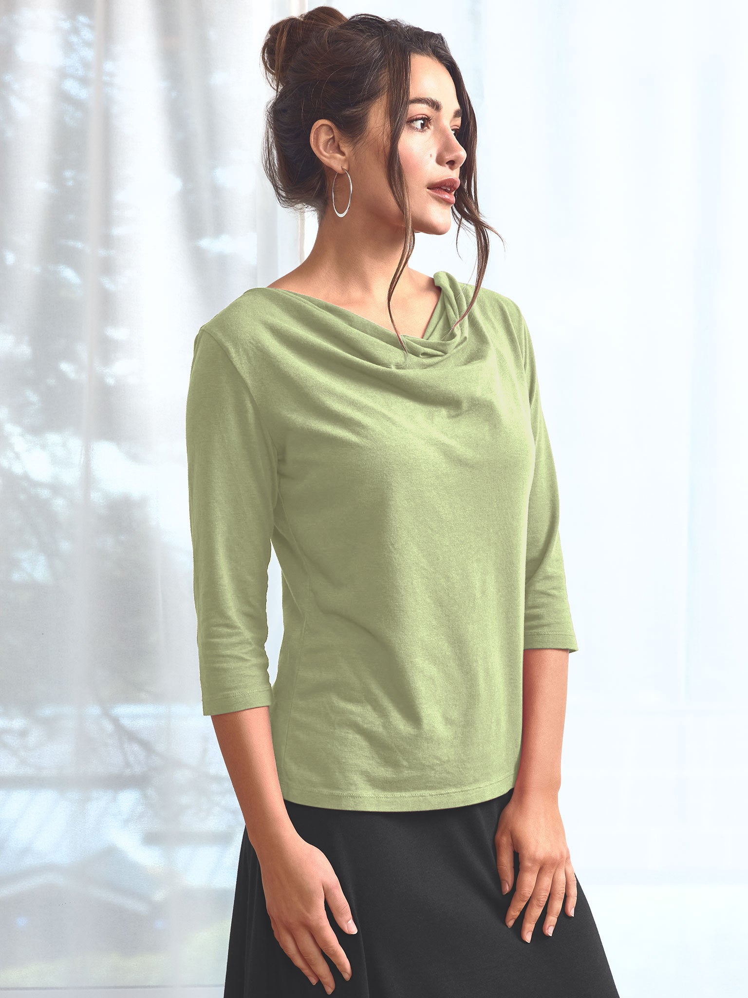 Graceful Neck Top