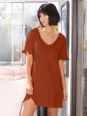 Ruffle Trim Nighty