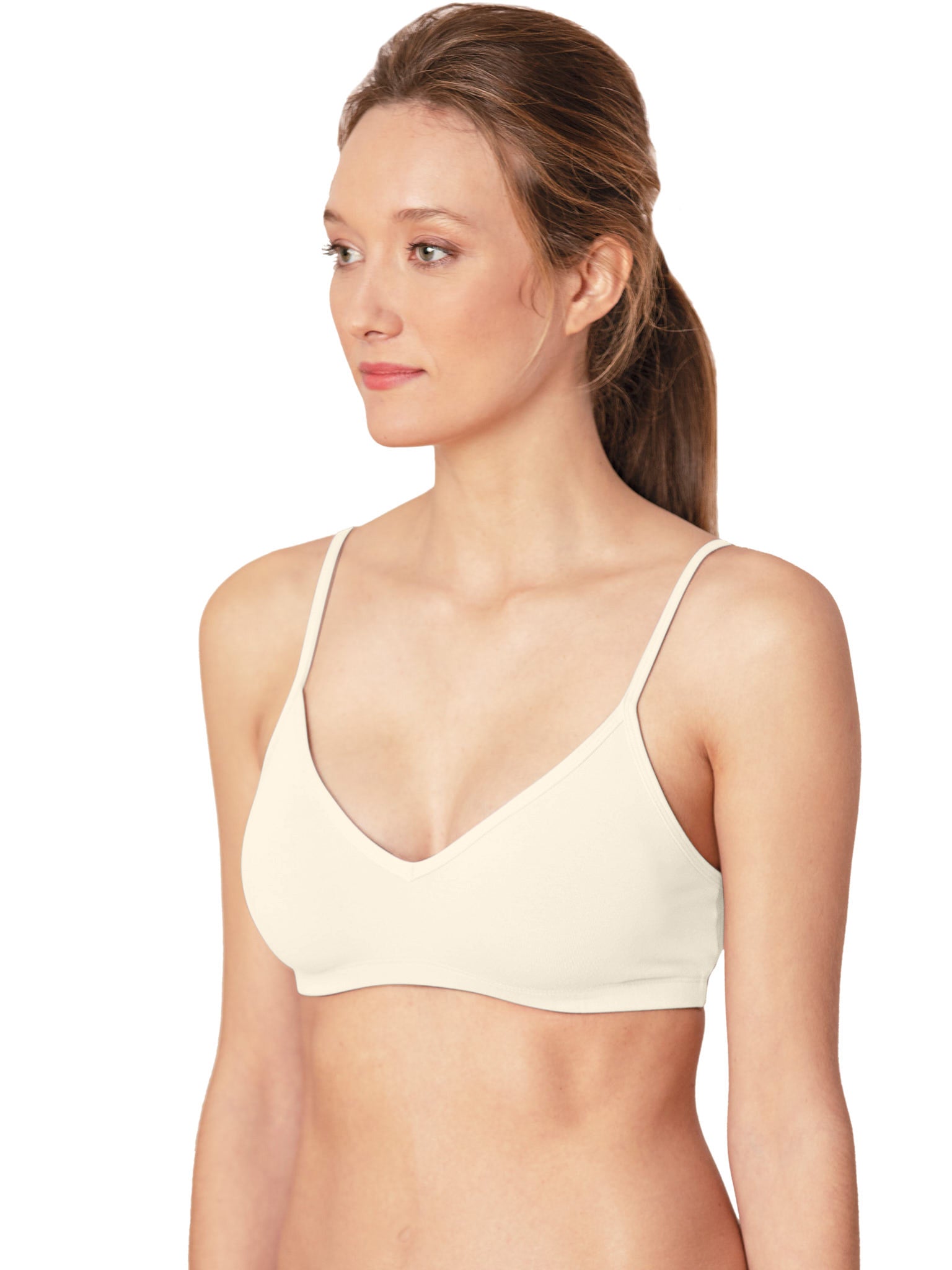 Spaghetti Strap Camisole with Padded Shelf Bra – HaZe