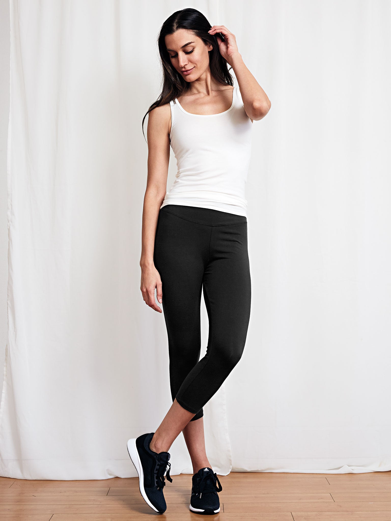 Crop Pant w/Shirring