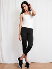 Crop Pant w/Shirring
