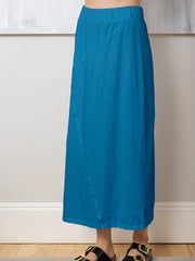 Seamed Ankle Skirt