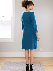 Slub Panel Dress